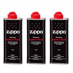 بنزین فندک زیپو مدل 125ML بسته 3 عددی