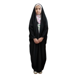 چادر عربی دخترانه حجاب فاطمی کد sat002