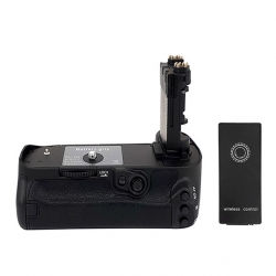 گریپ باتری دوربین مدل BG-E20 مناسب برای دوربین کانن 5D IV به همراه ریموت بی سیم