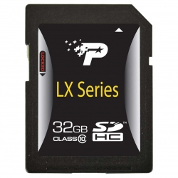 کارت حافظه SDHC پتریوت مدلLX Series  کلاس 10  ظرفیت 32 گیگابایت