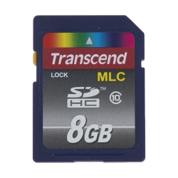کارت حافظه SDHC ترنسند مدل MLC Premium کلاس 10 استاندارد UHS-I سرعت 140Mbps ظرفیت 8 گیگابایت