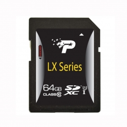 کارت حافظه SDXC پتریوت مدلLX Series کلاس 10 ظرفیت 64 گیگابایت