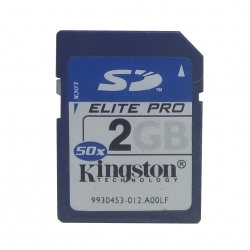 کارت حافظه SD کینگ استون مدل Elite-PRO  کلاس 6 استاندارد 50X سرعت 60Mbps ظرفیت 2 گیگابایت