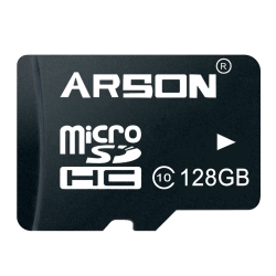 کارت حافظه microSDHC آرسون مدل AM-2128 کلاس 10 استاندارد U1 سرعت 80MBps ظرفیت 128 گیگابایت