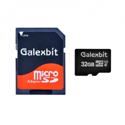 کارت حافظه microSDHC گلکسبیت مدل 333X کلاس 10 استاندارد UHS-I سرعت 50MBps ظرفیت 32 گیگابایت به همراه آداپتور sd