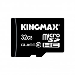 کارت حافظه microSDHC کینگ مکس کلاس 10 سرعت 10Mbps همراه با آداپتور SD ظرفیت 32 گیگابایت