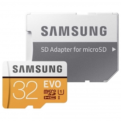 کارت حافظه microSDHC سامسونگ مدل Evo کلاس 10 استاندارد UHS-I U1 سرعت 95MBps همراه با آداپتور SD ظرفیت 32 گیگابایت