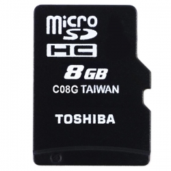 کارت حافظه microSDHC توشیبا مدل THN-M کلاس 10 استاندارد UHS-I U1 سرعت 40MBps ظرفیت 8 گیگابایت