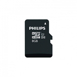 کارت حافظه‌ microSDHC فیلیپس مدل FM08MD45B کلاس 10 استاندارد UHS-I U1 سرعت 80MBps ظرفیت 8 گیگابایت