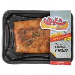 ماهی قزل سالمون طعم دار با طعم مکزیکی شارین – 300 گرم