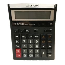 ماشین حساب کاتیگا مدل CD-2740-12RP کد 143900