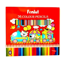 مداد رنگی 36 رنگ فنلوت مدل FCP04