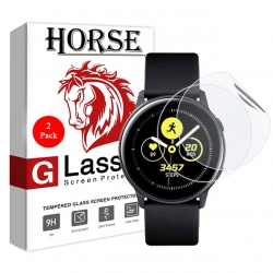 محافظ صفحه نمایش هورس مدل FSN مناسب برای ساعت هوشمند سامسونگ Watch Active بسته دو عددی