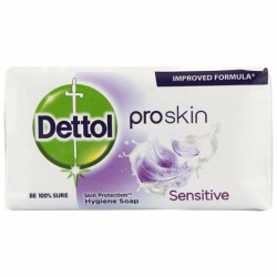 صابون ضد باکتری دتول مدل Proskin Sensitive وزن 65 گرم