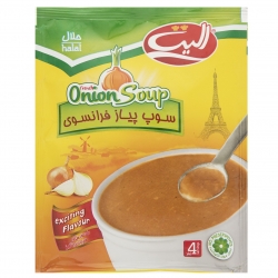 سوپ نیمه آماده پیاز فرانسوی الیت – 65 گرم