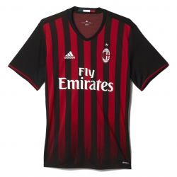 تی شرت ورزشی آستین کوتاه مردانه AC Milan Home Replica – آدیداس