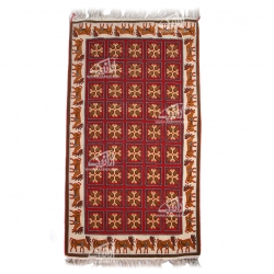 ‎قالیچه دستباف‎ ‎‎ ‎زیرانداز‎ ‎‎طرح‎ ‎گوزن باف سیرجان‎ ‎‎‎‎‎‎‎مدل 1414300003