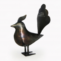‎مجسمه‎‎‎ ‎پرنده‎ فولادی ‎‎ رنگ ‎ خاکستری تیره‎ ‎ ‎ ‎‎‎‎مدل 1105700015