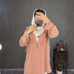 مانتو زنانه ابروبادی مدل عروسکی دلوین عیدانه