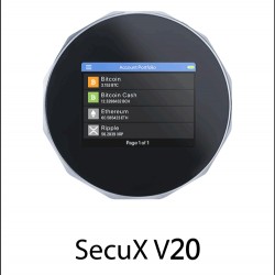 کیف پول سخت افزاری سِکو‌‌ایکس مدل SecuX V20