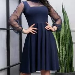 لباس مجلسی کوتاه زنانه مدل ایپک