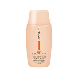 کرم ضد آفتاب رنگی پوست معمولی تا خشک با Ginagen SPf50