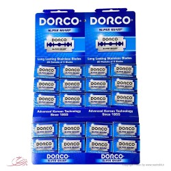 تیغ اصلاح سنتی دورکو DORCO بسته 20 عددی