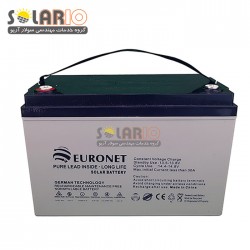 باطری خورشیدی 65 آمپر 12 ولت دیپ سایکل ژل Euronet