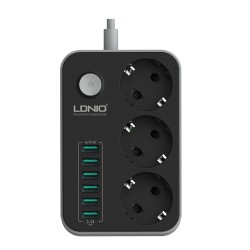 چند راهی برق الدینیو Ldnio SE3631 Smart USB Adapter Power Strip Charger