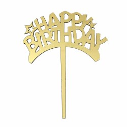 تاپر کیک Happy Birthday مدل STA121