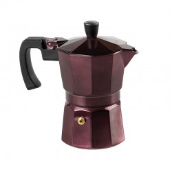 قهوه جوش دوکاپ -سه کاپ روگازی رنگی ساده